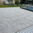 DALLE TRAVERTIN Silver, Carrelage extérieur 2 cm